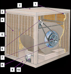 Champion Industrial Cooler Features