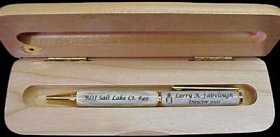 Wood Pen Box