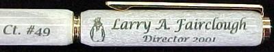 Billiken Butt Deer Antler Pen