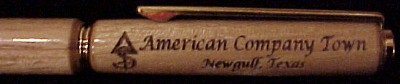 American Company Town Pen Closeup