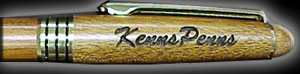 Fat Rosewood Pen Closup