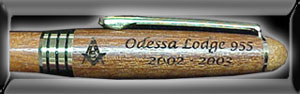 Rosewood Shrine Fat Pen