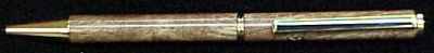 Thin Cross Style Mesquite Pen