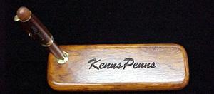 Rosewood Box With Pen